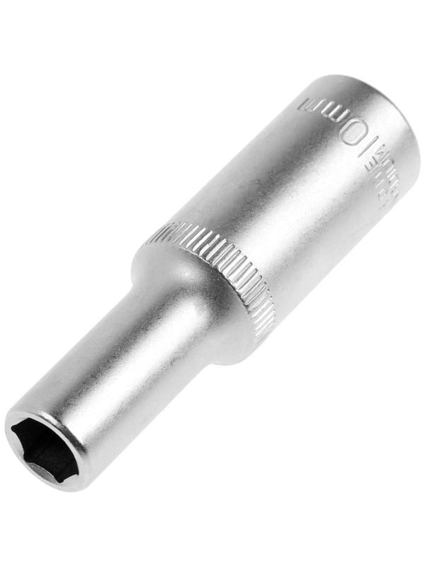 Головка торцевая шестигранная удлиненная ТУНДРА, под квадрат 1/2