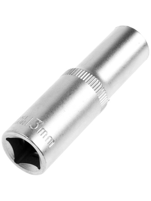 Головка торцевая шестигранная удлиненная ТУНДРА, под квадрат 1/2