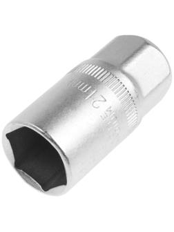 Головка свечная шестигранная ТУНДРА, под квадрат 1/2