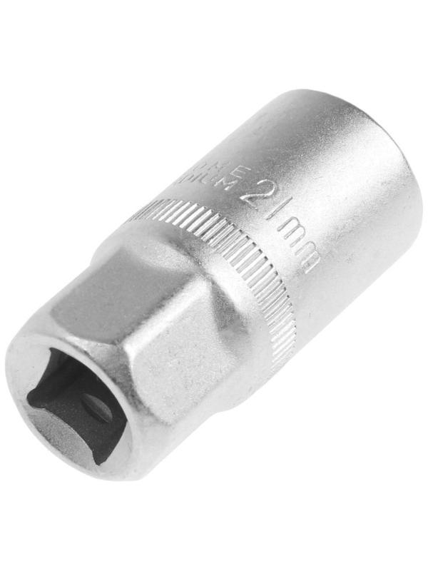 Головка свечная шестигранная ТУНДРА, под квадрат 1/2