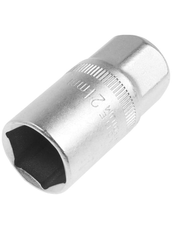 Головка свечная шестигранная ТУНДРА, под квадрат 1/2