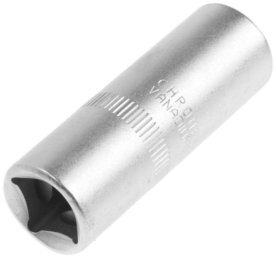 Головка свечная шестигранная ТУНДРА, под квадрат 1/2