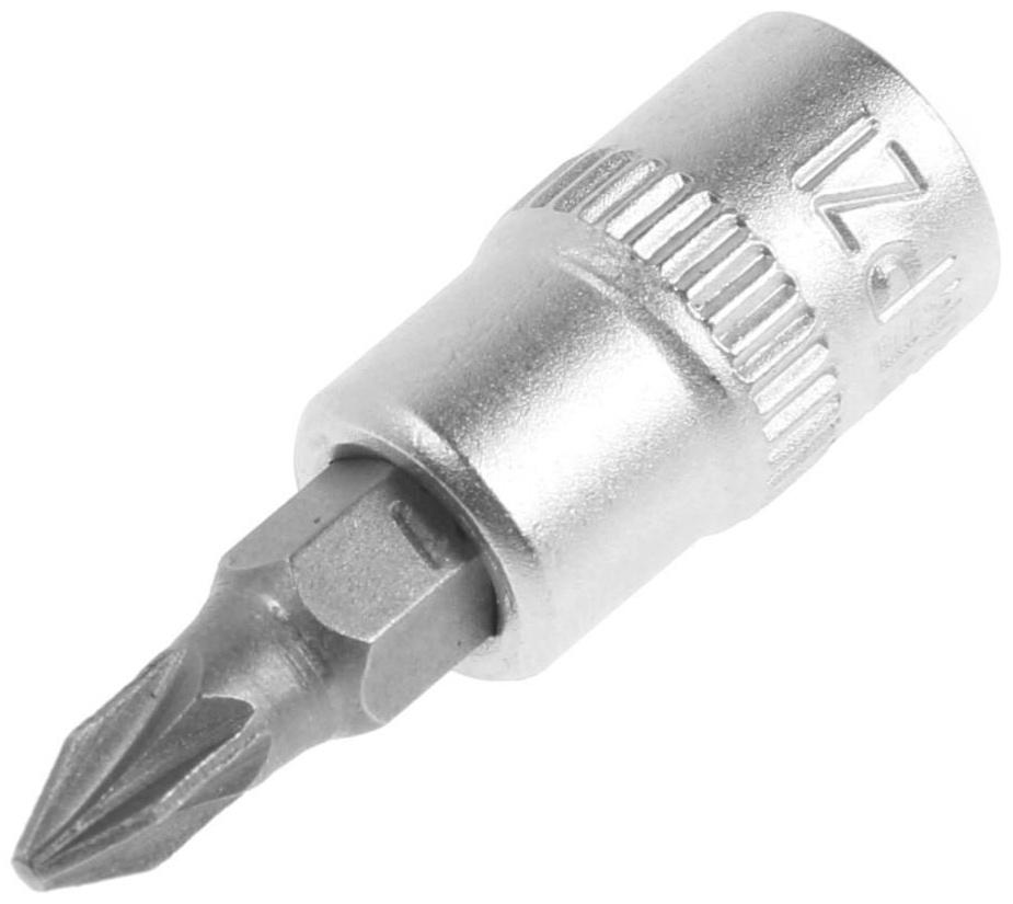 Головка с битой ТУНДРА, под квадрат 1/4