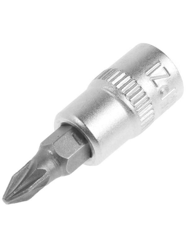 Головка с битой ТУНДРА, под квадрат 1/4
