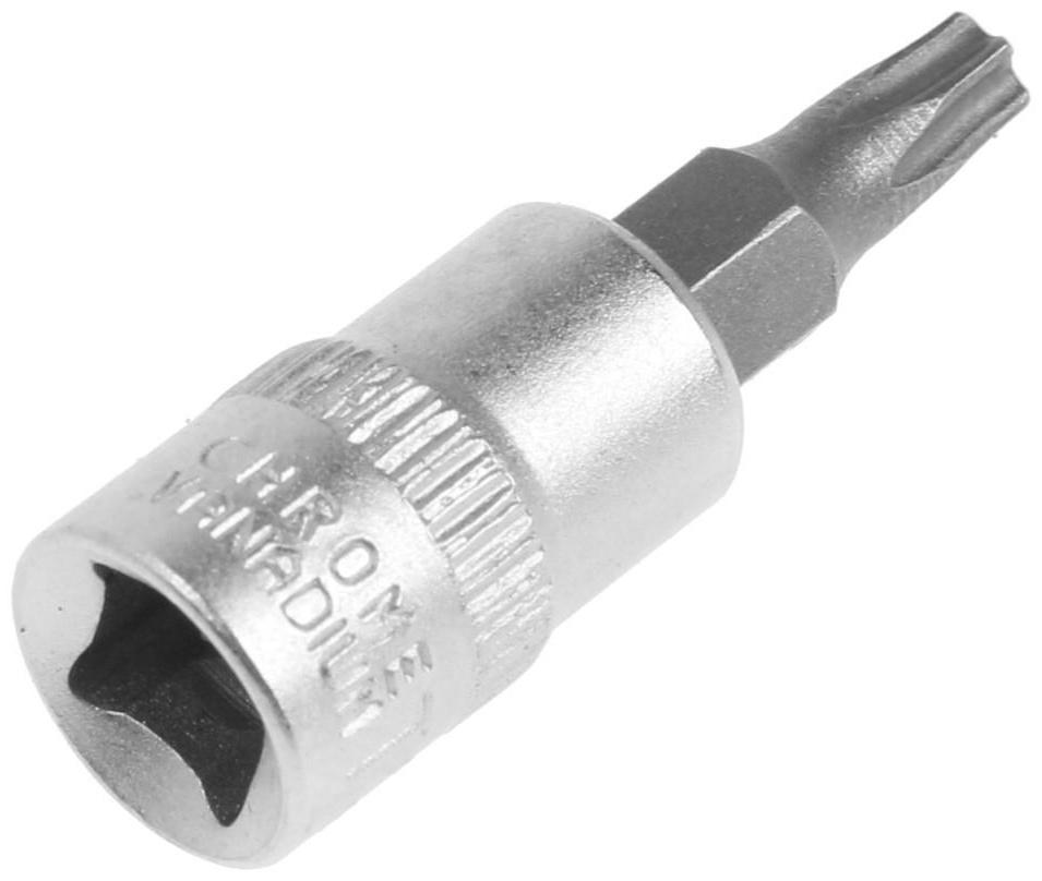 Головка с битой ТУНДРА, под квадрат 1/4