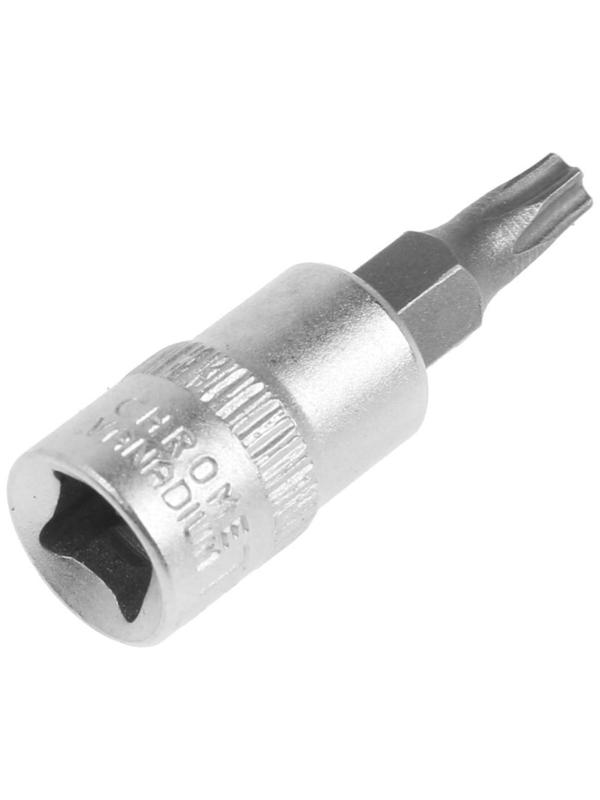 Головка с битой ТУНДРА, под квадрат 1/4