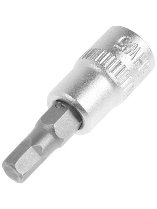 Головка с битой ТУНДРА, под квадрат 1/4