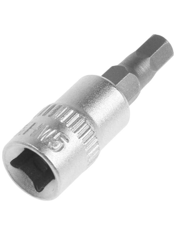 Головка с битой ТУНДРА, под квадрат 1/4