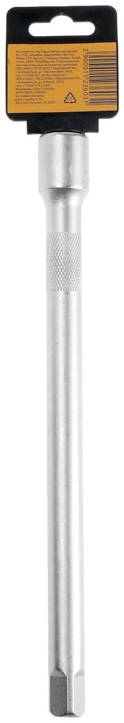 Удлинитель для воротка ТУНДРА, квадрат 1/2