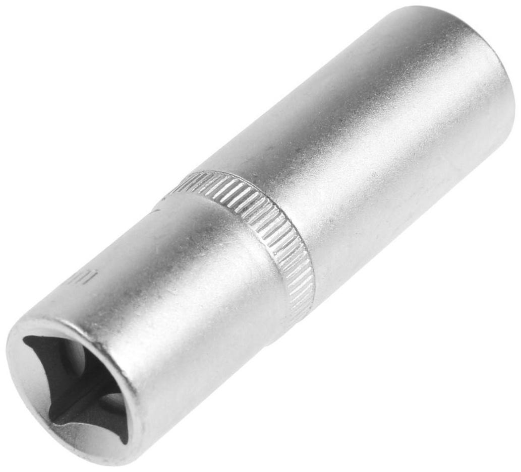 Головка торцевая шестигранная удлиненная ТУНДРА, под квадрат 1/2