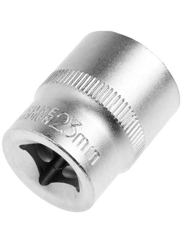 Головка торцевая шестигранная ТУНДРА, под квадрат 1/2