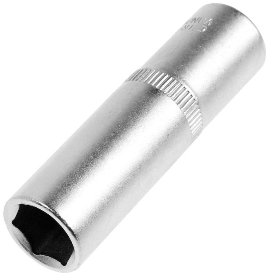 Головка торцевая шестигранная удлиненная ТУНДРА, под квадрат 1/2