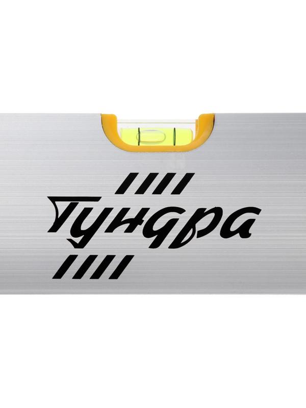 Правило-уровень алюминиевое ТУНДРА, 2 глазка, 2 рукоятки, 1 м