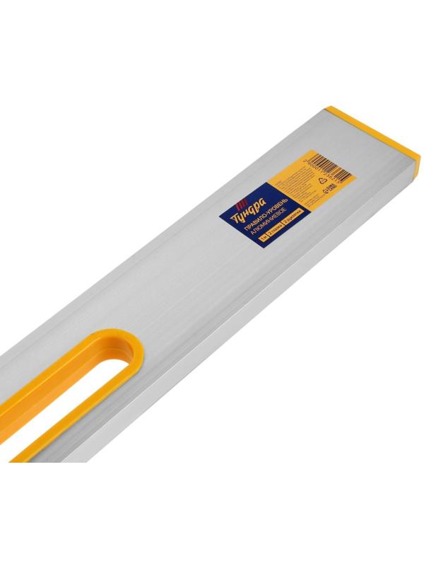 Правило-уровень алюминиевое ТУНДРА, 2 глазка, 2 рукоятки, 1 м