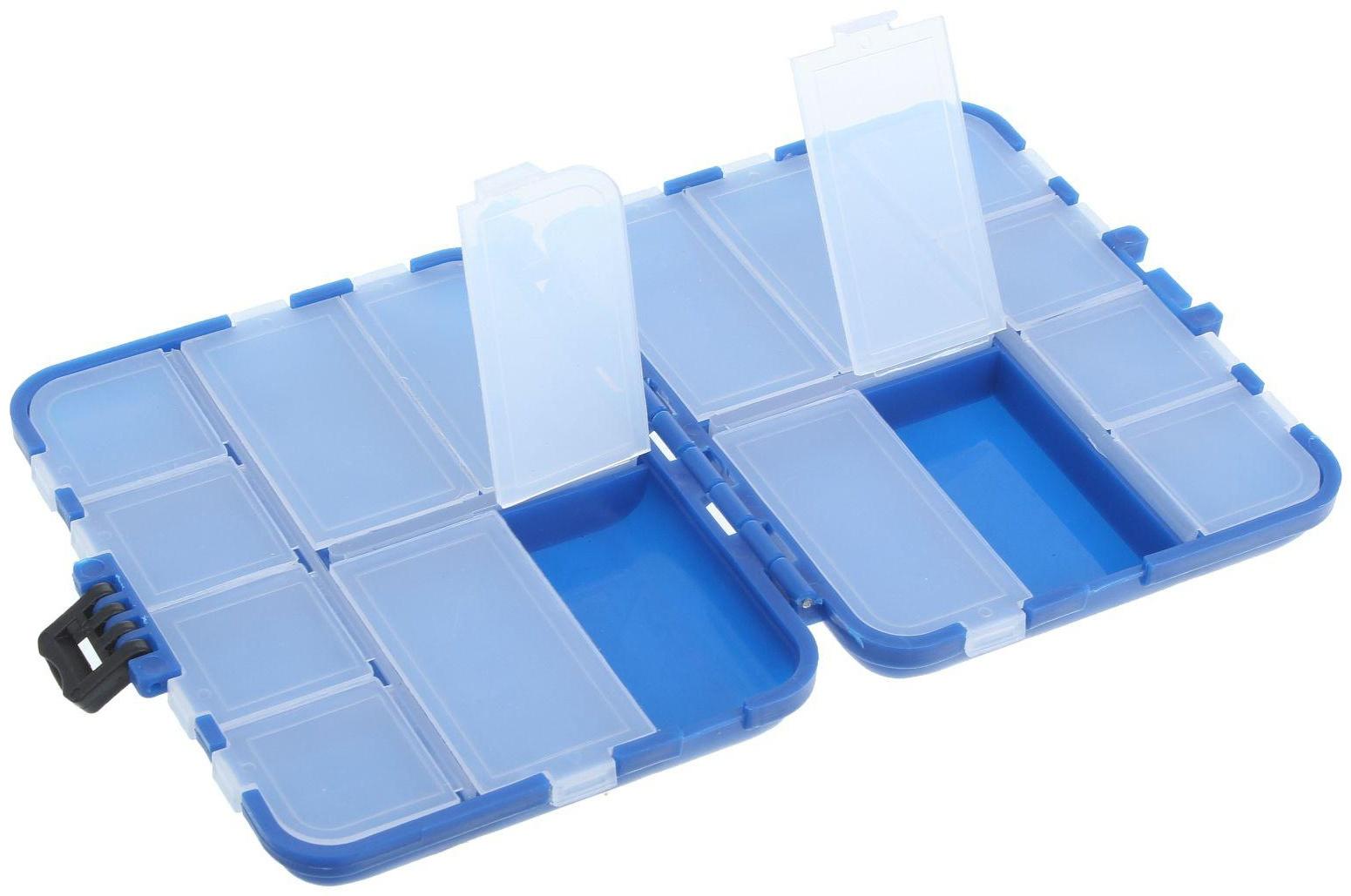 Коробочка для мелочей СЧ-3, 16 отделений, размер 12 х 10 см, цвета микс