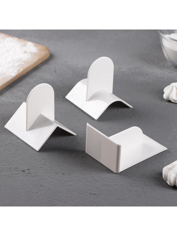 Набор скребков кондитерских, 3 шт