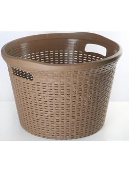 Корзина для белья «Артлайн», 32 л, 45×45×30 см, цвет МИКС