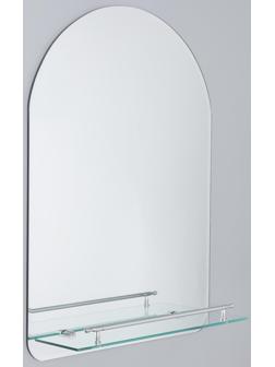 Зеркало в ванную комнату Ассоona A628, 60×45 см, 1 полка