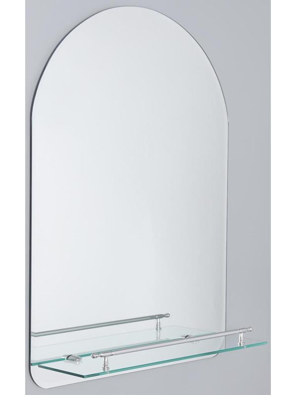 Зеркало в ванную комнату Ассоona A628, 60×45 см, 1 полка