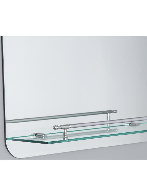 Зеркало в ванную комнату Ассоona A628, 60×45 см, 1 полка