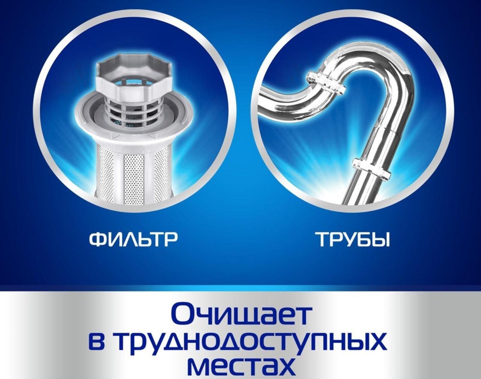 Средство чистящее для посудомоечных машин Finish, 250 мл