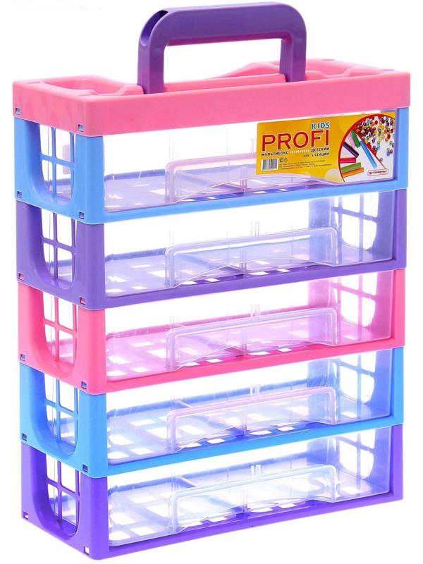 Мультибокс «Профи. KIDS», 5 секций, цвет МИКС
