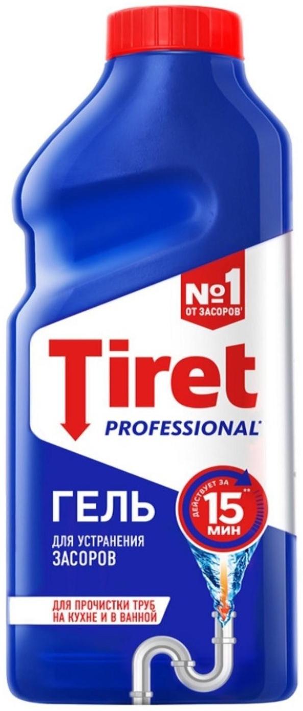 Гель для удаления засоров в трубах Tiret 
