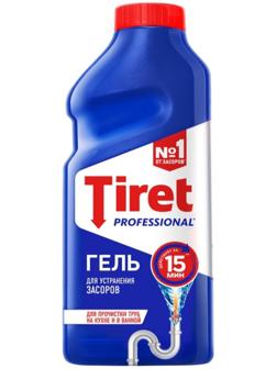 Гель для удаления засоров в трубах Tiret 