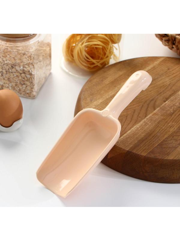 Совок для сыпучих продуктов, 250 мл, цвет МИКС