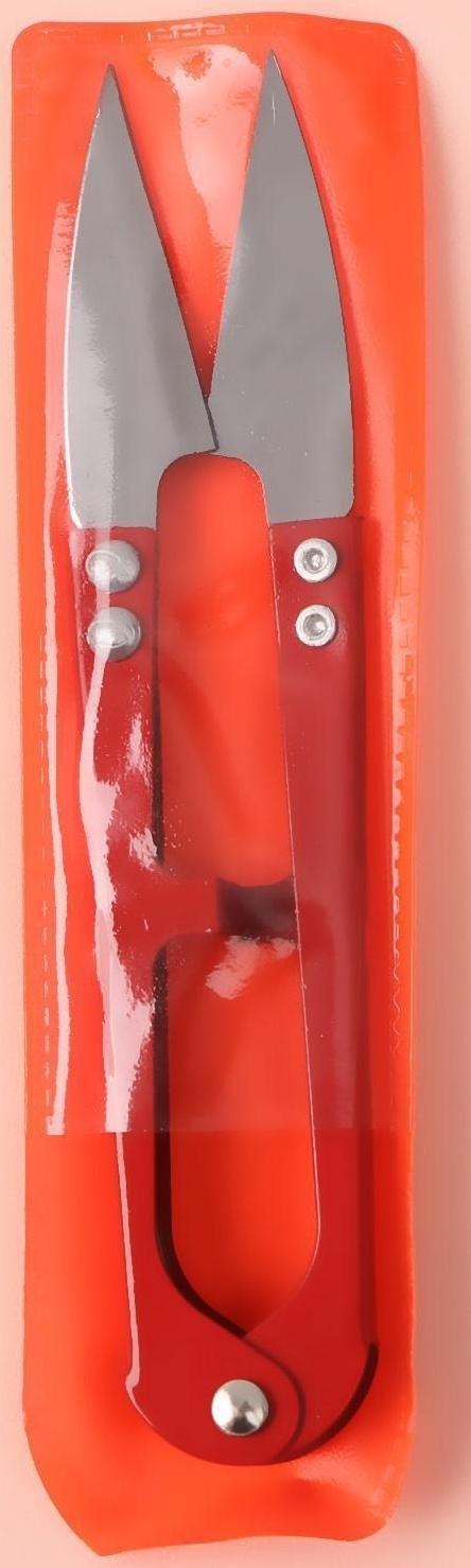 Ножницы для распарывания швов, обрезки ниток, 10,5 см, цвет МИКС