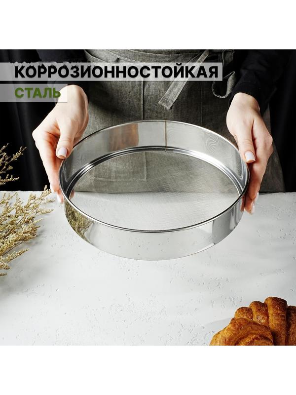 Сито «Металлик», d=23 см