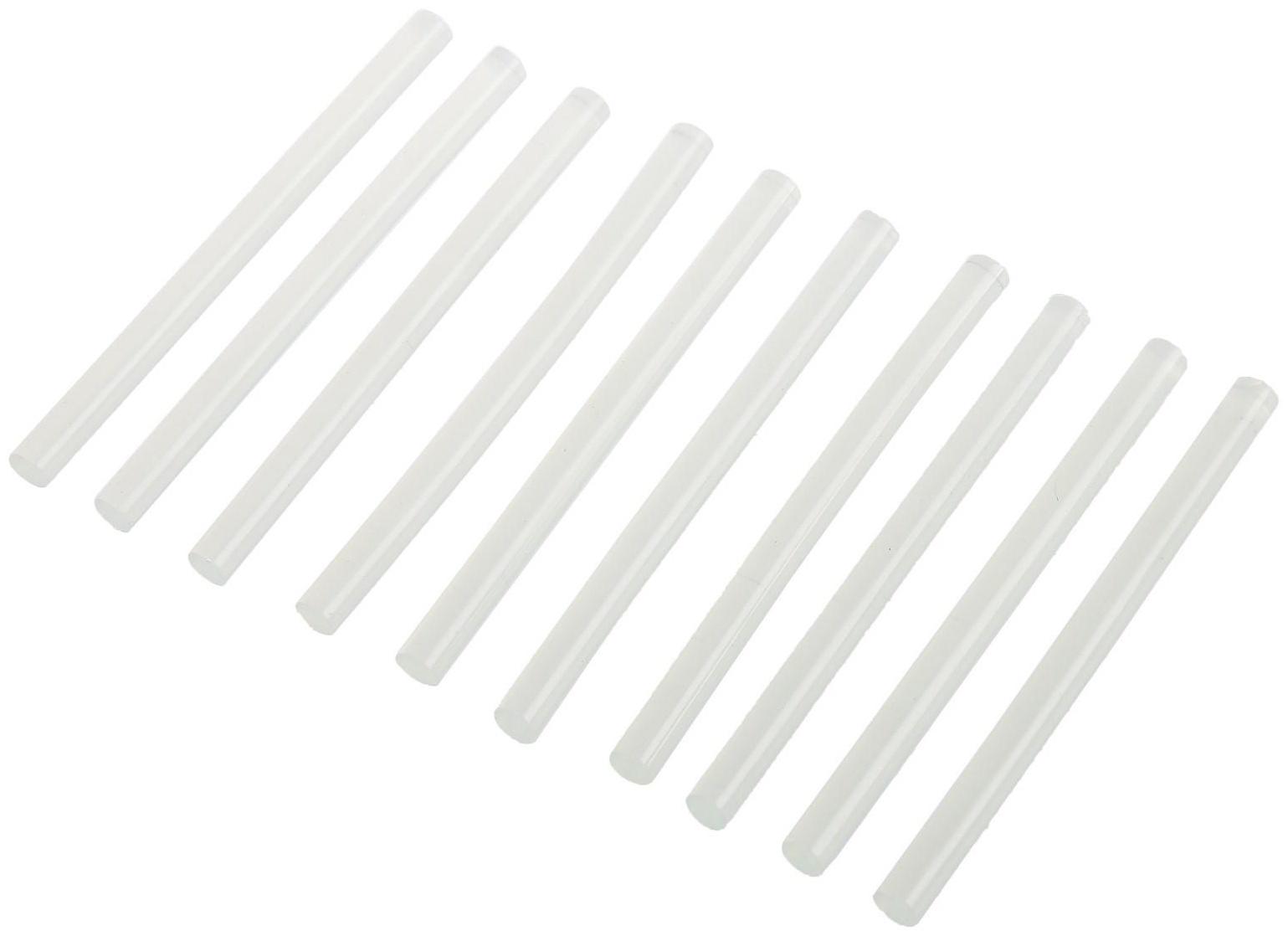 Клеевые стержни ТУНДРА, 7 х 100 мм, 10 шт.