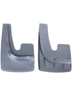 Брызговики универсальные АЕР, цвет серебристый металлик, набор 2 шт