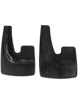 Брызговики универсальные АЕР, цвет чёрный металлик, набор 2 шт.