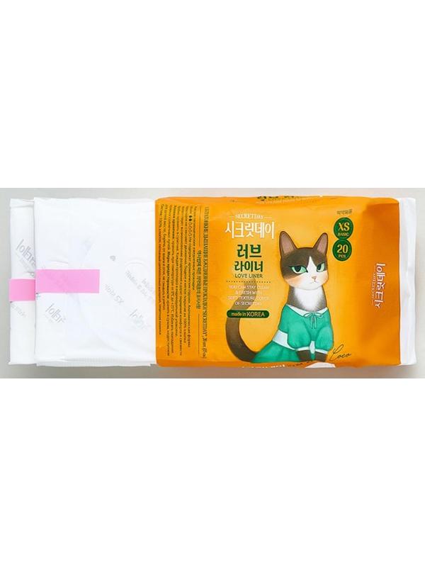 Прокладки ежедневные «Secret Day», ультратонкие дышащие, органические, 20 шт/уп