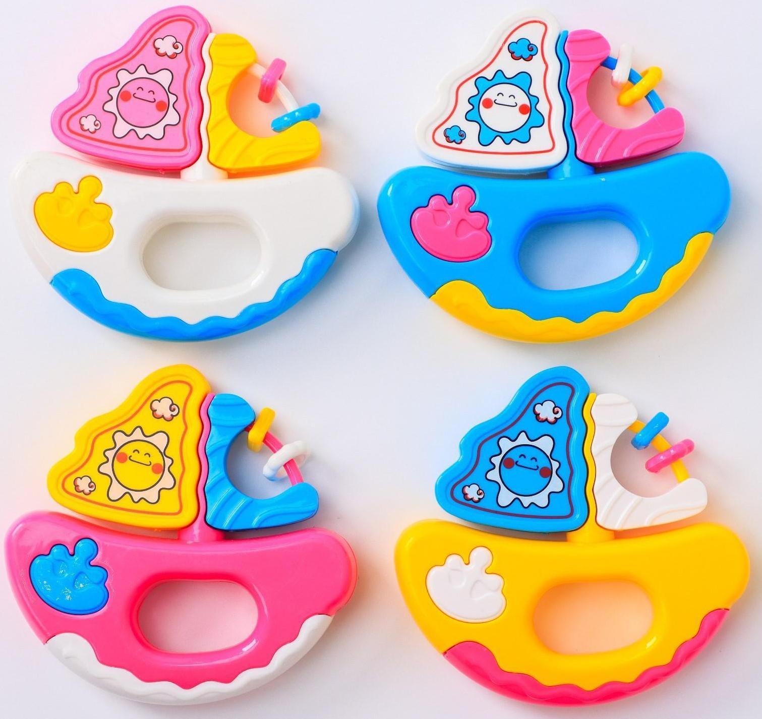 Погремушка «Кораблик», цвета МИКС