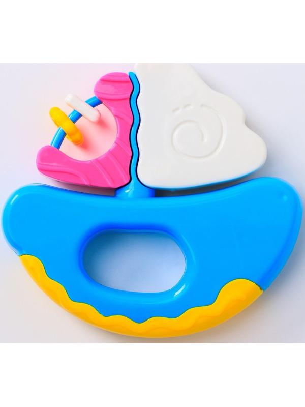 Погремушка «Кораблик», цвета МИКС