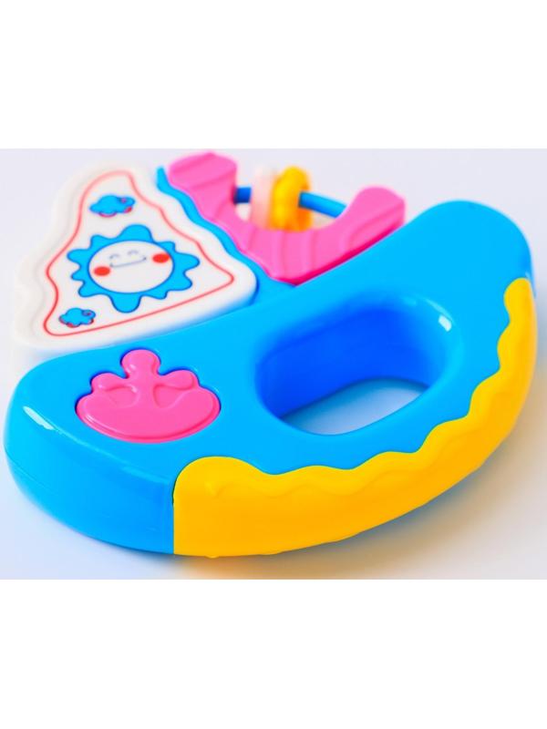 Погремушка «Кораблик», цвета МИКС