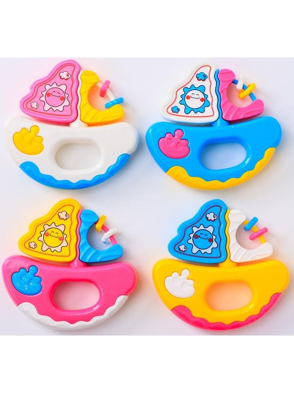 Погремушка «Кораблик», цвета МИКС