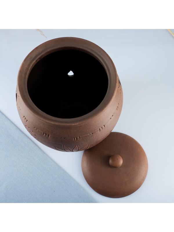 Банка для хранения лука 5 л, с прорезью, молочение