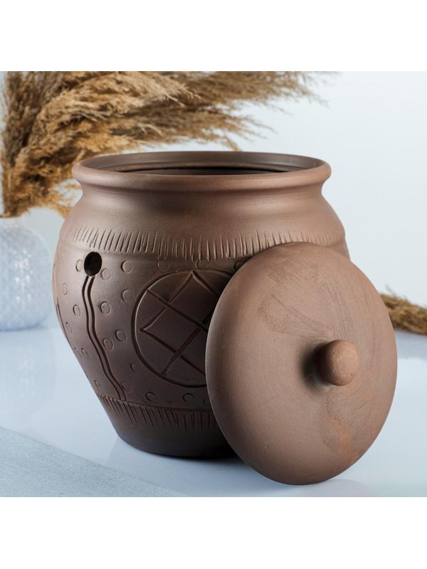 Банка для хранения чеснока 4 л молочение