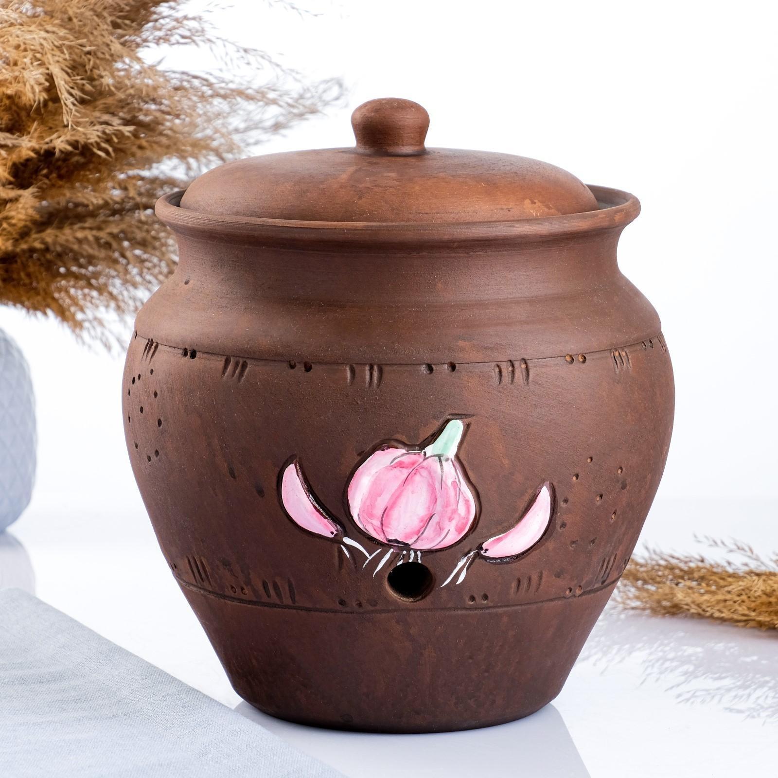 Банка для хранения чеснока 