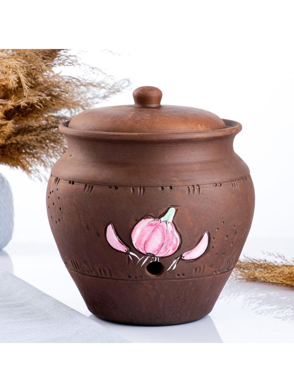 Банка для хранения чеснока 