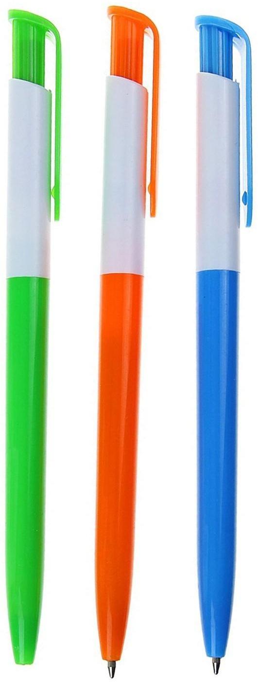 Ручка шариковая Calligrata, стержень синий, МИКС