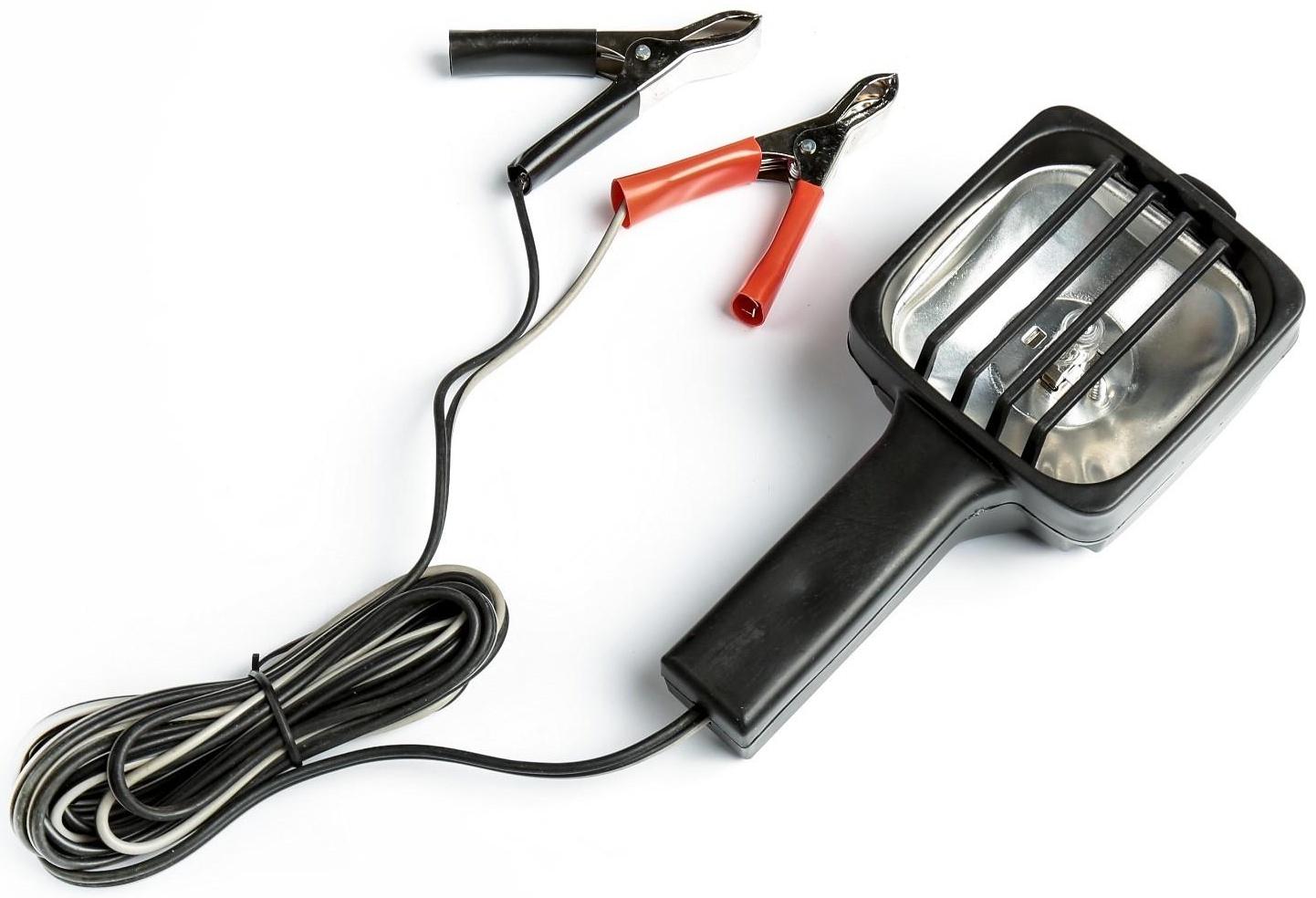 Фонарь переносной Nova Bright, галогенный, Н3, от АКБ