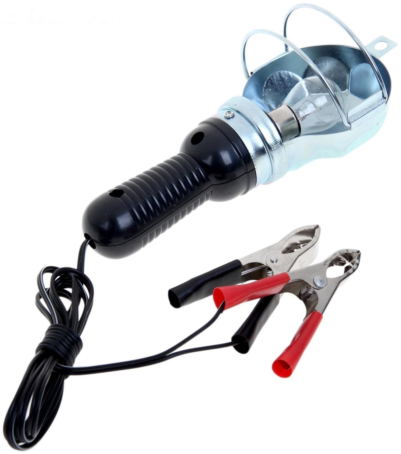 Фонарь переносной Nova Bright, с металлическим отражателем, от АКБ