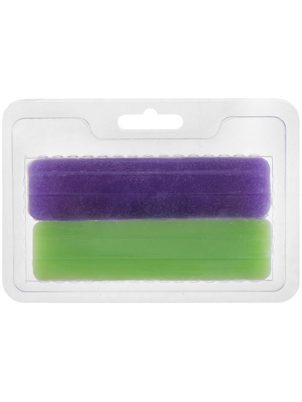 Парафины для лыж, комплект из 2 брусков, Ф-З, (от 0 до -25°C), 80 г