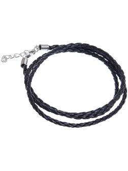 Основа-ожерелье 65 см, цвет чёрный