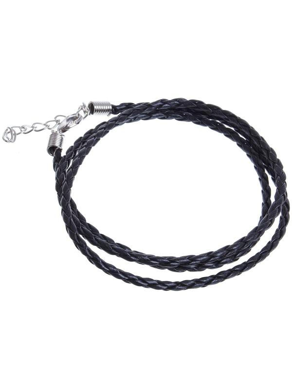 Основа-ожерелье 65 см, цвет чёрный