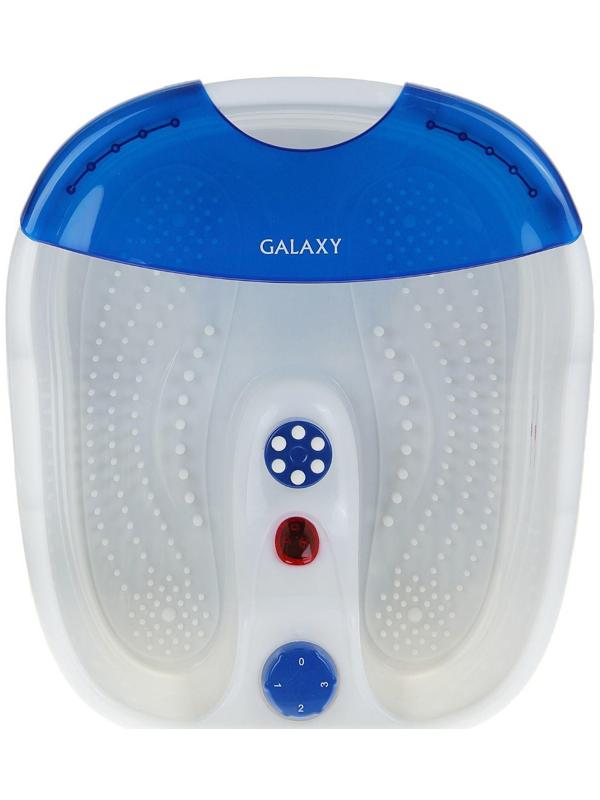 Массажная ванночка для ног Galaxy GL 4901, электрическая, 60 Вт, 3 реж., ИК-подогрев, синяя